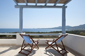 Blick von der Unterkunft