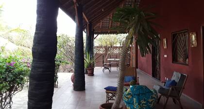 Superb house in Warang in green surroundings 600 m from the sea
