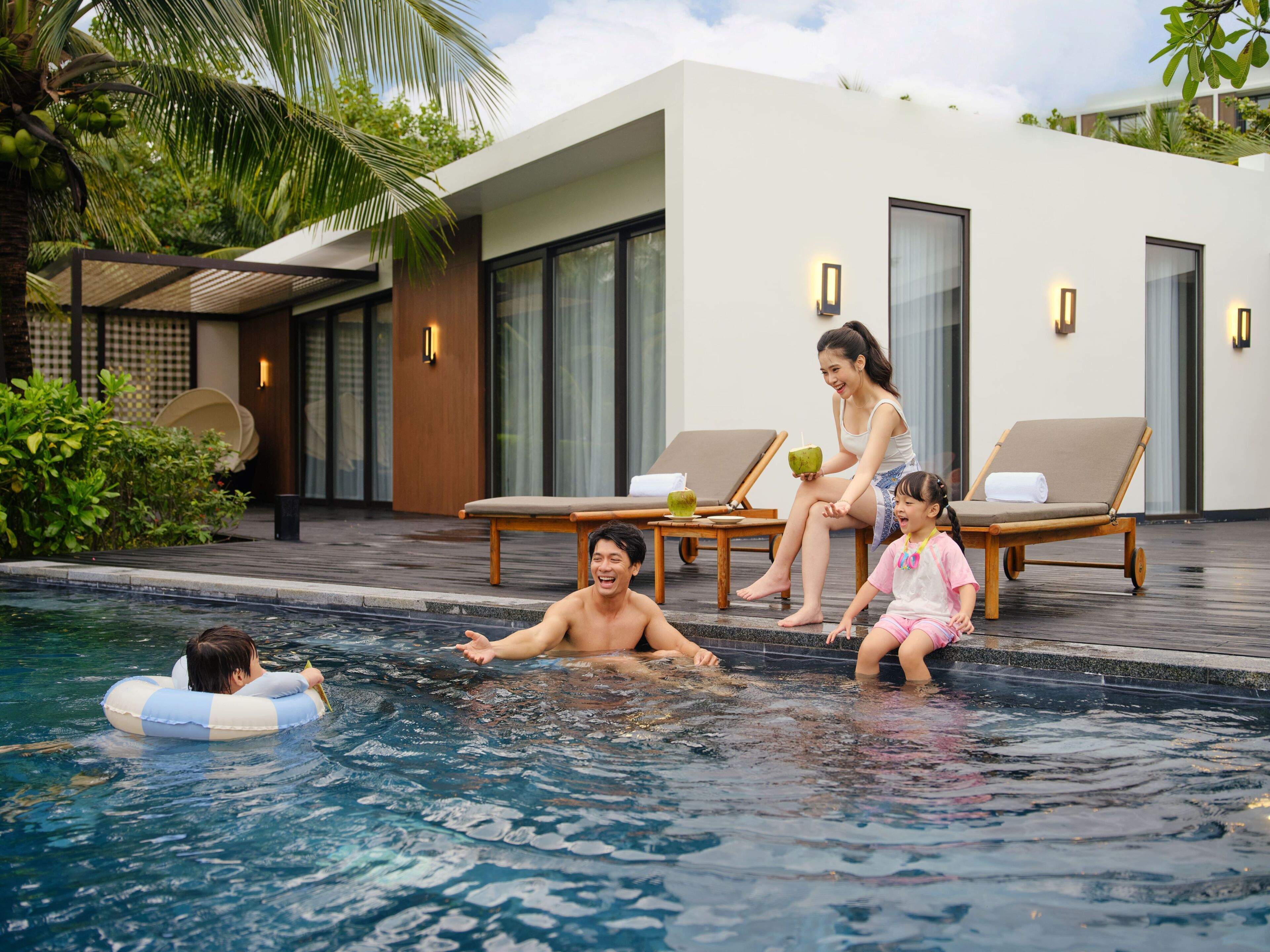 Villa Présidentielle, 3 chambres, vue mer (Private Pool) | Terrasse/Patio