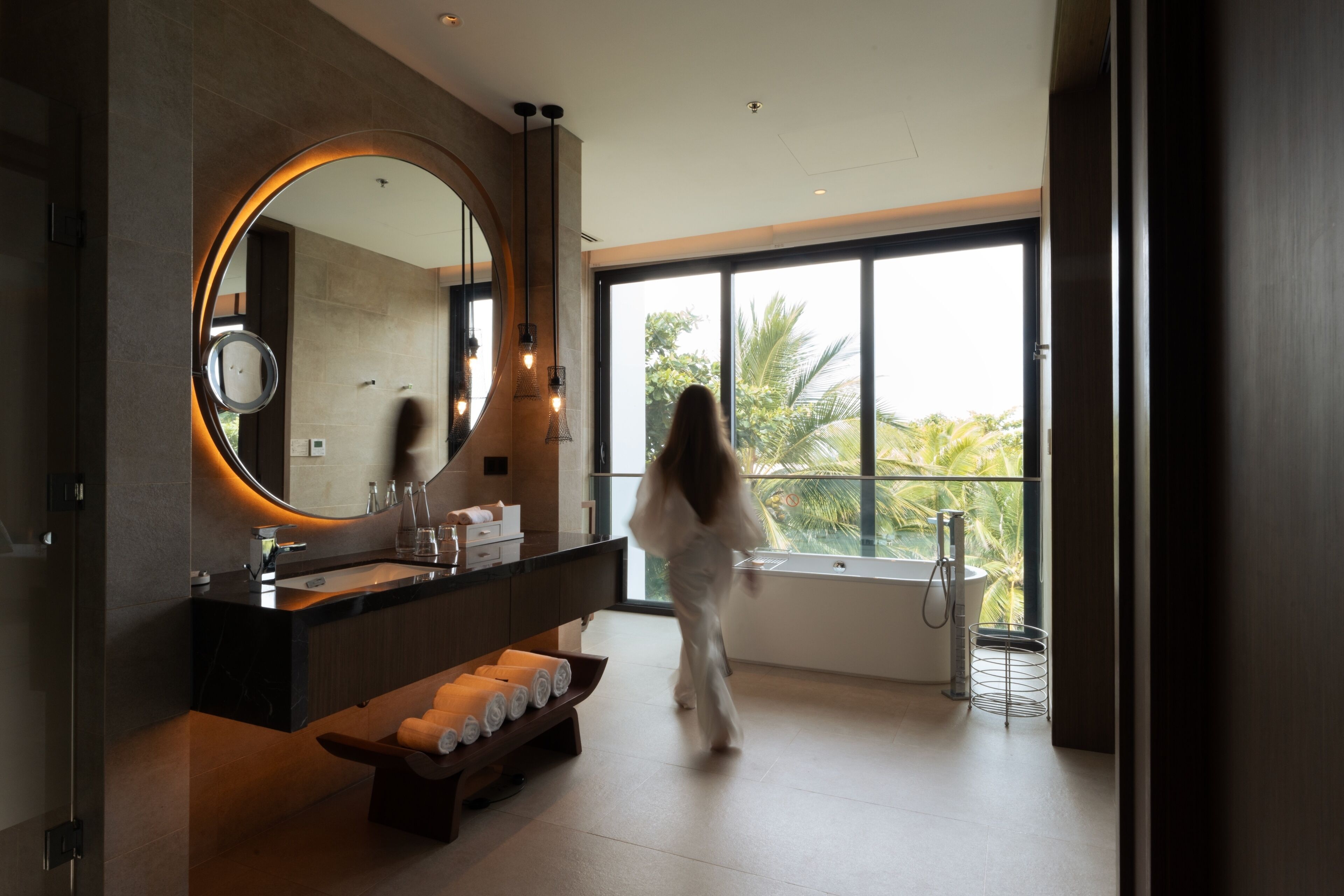 Villa, 3 Bedrooms | Bathroom | Separate bathtub and shower, rainfall showerhead, designer toiletries