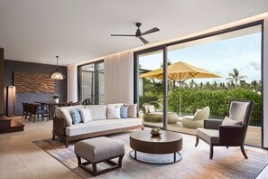 Villa, 2 Bedrooms | Living room | 52-inch Smart TV with cable channels, fireplace - The Westin Resort & Spa Cam Ranh (Cam Lam)