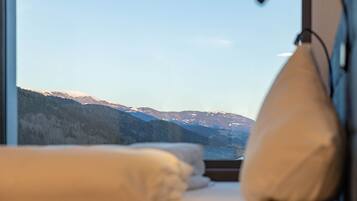 Individually decorated, individually furnished, desk, laptop workspace