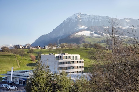 Overnatningsstedets facade