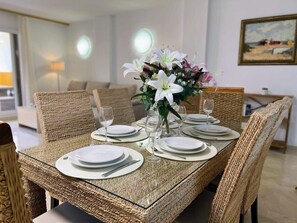Dining - Tropical First floor apartment PP25 (Punta Prima)