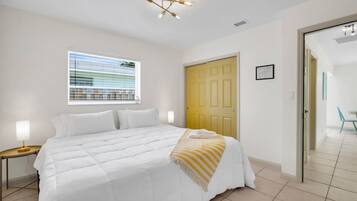 2 quartos, Wi-Fi de cortesia, roupa de cama