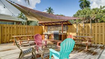 Opções para refeição ao ar livre