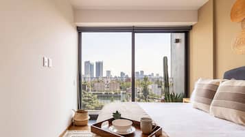 2 bedrooms, iron/ironing board, travel crib, WiFi