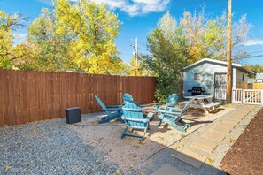 Outdoor dining - Colorado Cottage! Downtown Home on OCC w/ Patio! (Colorado Springs)