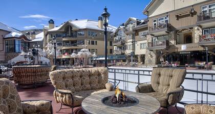 Walk to slopes! Beaver Creek Village Condo in the heart of the Village.