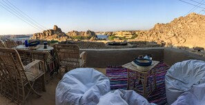 Terrace/patio - Eco Nubia Ecolodge (Aswan)