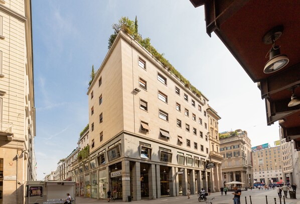 Fassade der Unterkunft