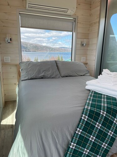 Eagles Nest Converted Shipping Container at Sally's Brook Wilderness Cabins