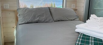 Eagles Nest Converted Shipping Container at Sally's Brook Wilderness Cabins