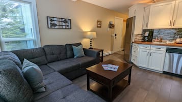 TV connectée, cheminée