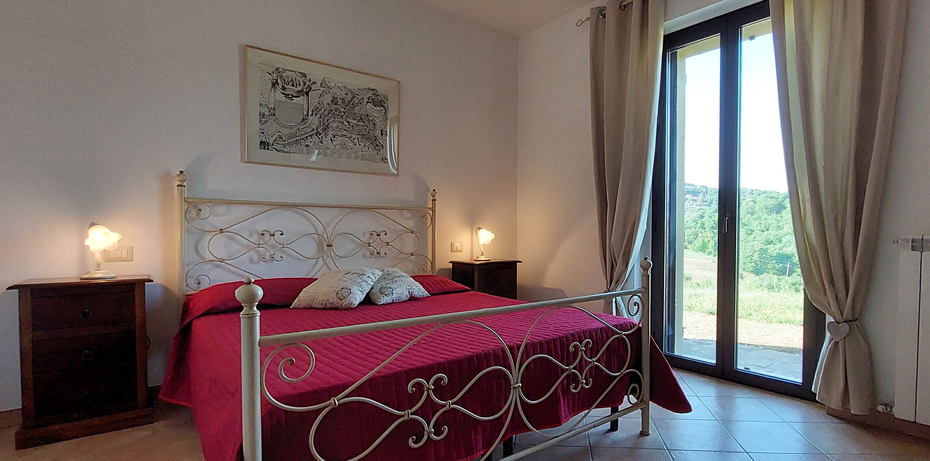 2 habitaciones, tabla de planchar con plancha y wifi gratis 