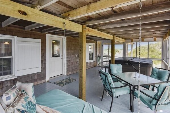 Restauration en plein air