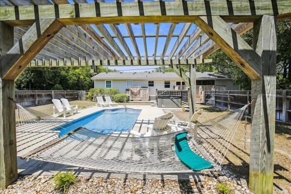 Alberca al aire libre 