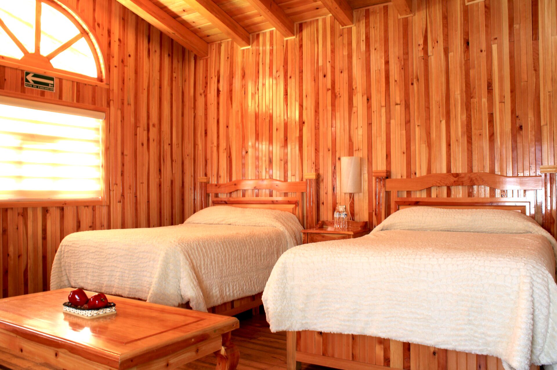 Traditional Cabin | Premium bedding, down comforters, blackout drapes, iron/ironing board