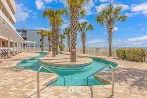 Indoor pool, a heated pool - Luxury Oceanfront Escape | Panoramic Views (North Myrtle Beach)