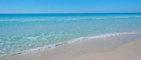 Una spiaggia nelle vicinanze