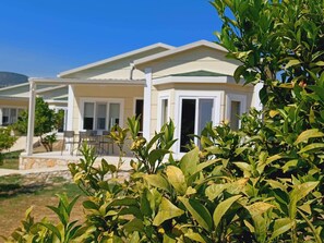 Exterior detail - Oikies verde I  (Καραβοστάσι)