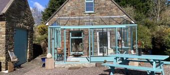 Studio with large conservatory