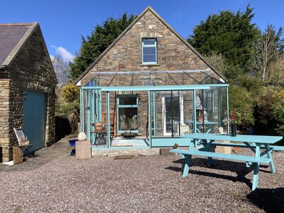 Studio with large conservatory