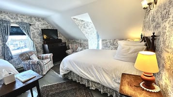 Tweepersoonskamer, en-suite badkamer | Hypoallergeen beddengoed, individueel gedecoreerd