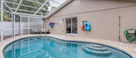 Beheizter Pool