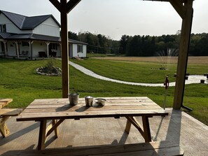 Opções para refeição ao ar livre