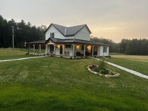 Raylin Farmhouse Mohican Area Vacation Rental
 Pet-Friendly!
