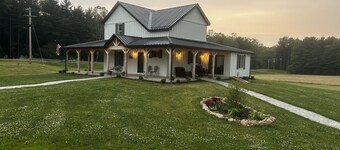 Raylin Farmhouse Mohican Area Vacation Rental
Pet-Friendly!