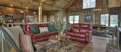 Smart TV, fireplace, offices