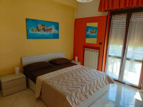 2 bedrooms, iron/ironing board, travel crib, WiFi