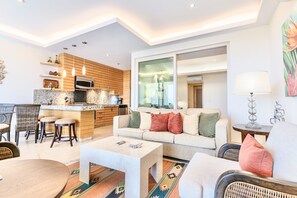 Premier Condo | Living area | 42-inch Smart TV with digital channels, TV - Mexico El Dorado 203 (Ajijic)