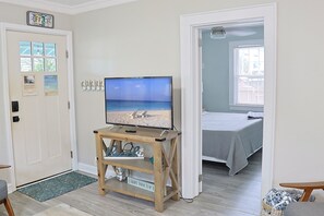 4 bedrooms, iron/ironing board, travel cot, WiFi