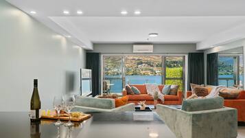 Apartamento | Área de estar | Smart TV, Netflix, serviços de streaming