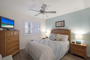 2 bedrooms, desk, iron/ironing board, free WiFi