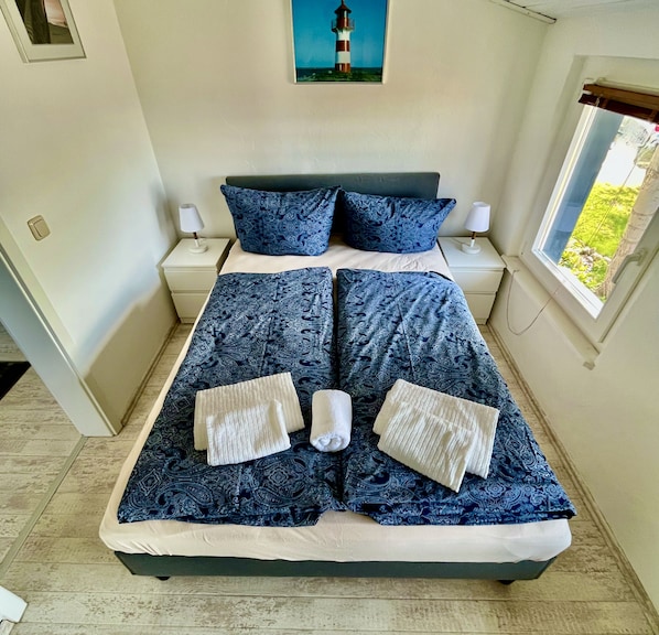 1 chambre, accès au Wi-Fi (inclus), literie fournie