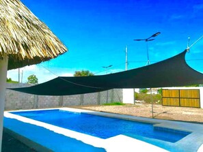 Piscina coperta, piscina all'aperto