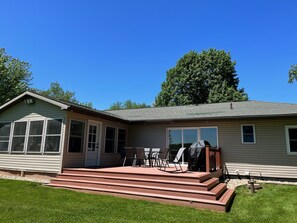 Exterior - Relax with beautiful views overlooking the Wisconsin River (Blue River)