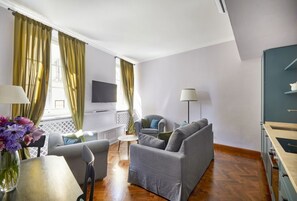 Living area - Luxury Apartment Bellosguardo | Palazzo Salviati (Firenze)
