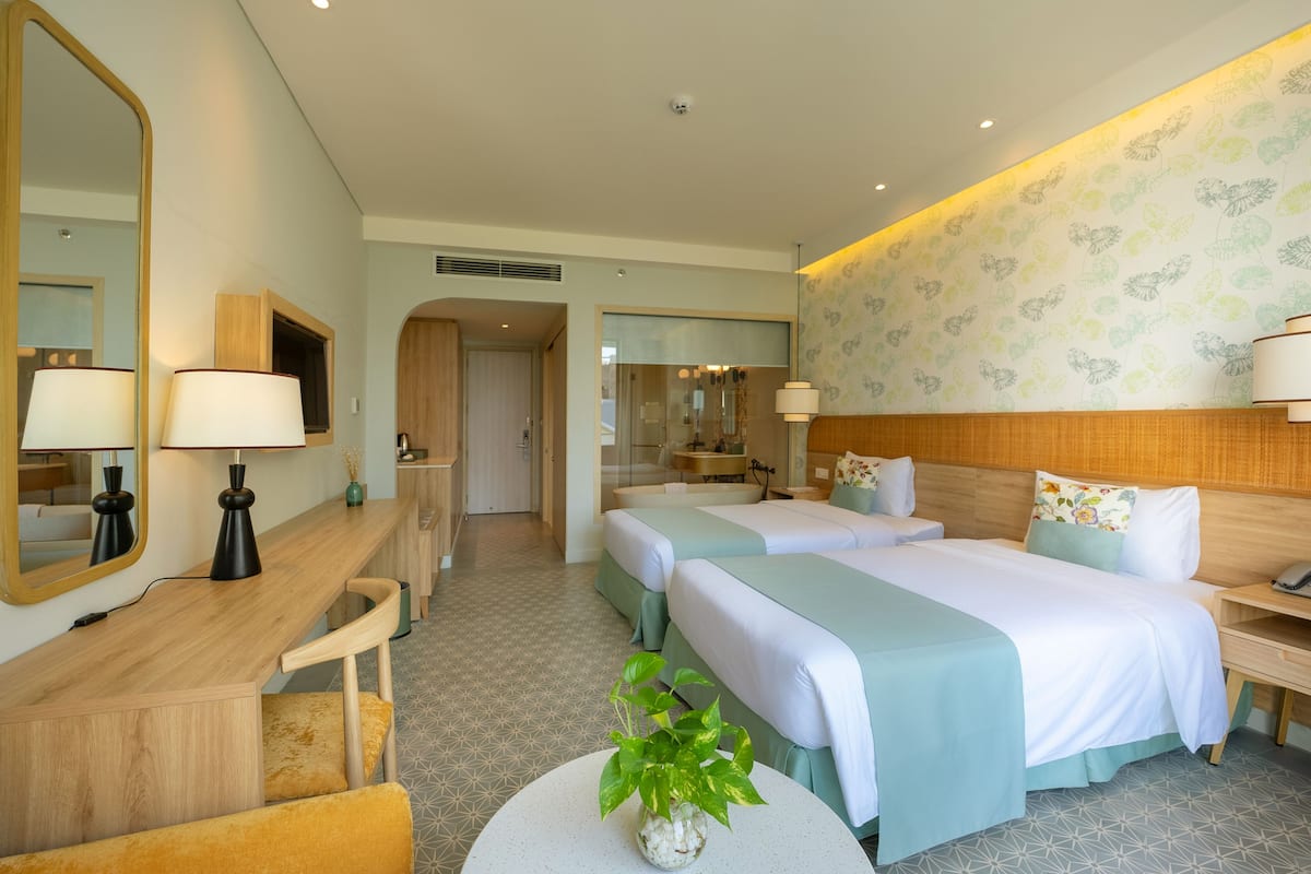 Superior kamer, 1 twee- of 2 eenpersoonsbedden | Luxe beddengoed, een minibar, een kluis op de kamer