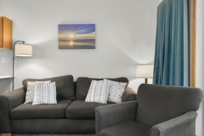 TV, DVD player, offices