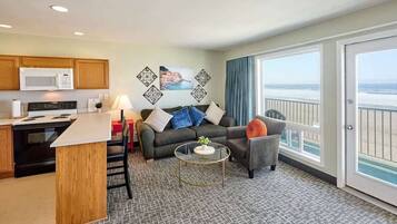 TV, DVD player, offices