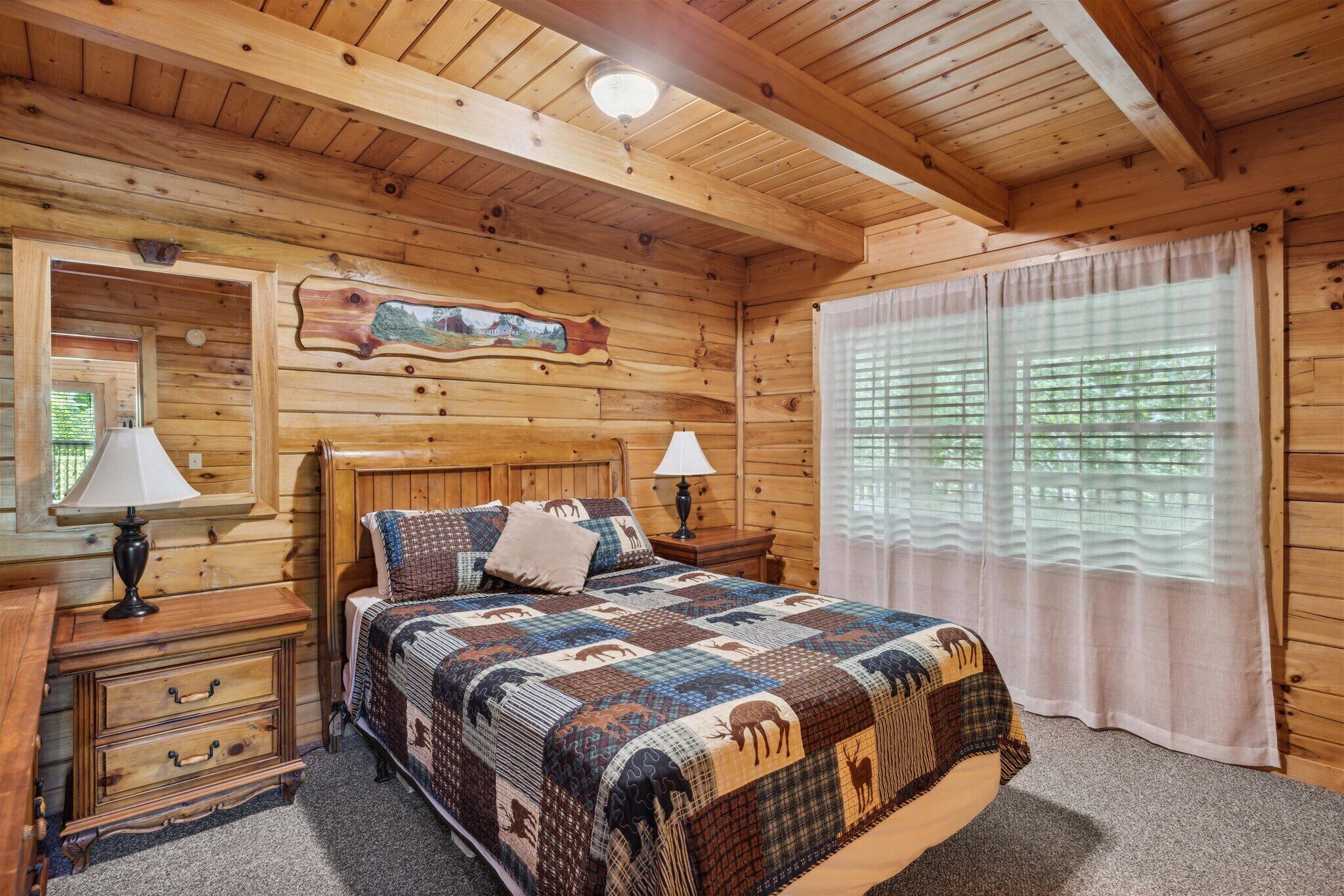 2 bedrooms, desk, free WiFi, bed sheets