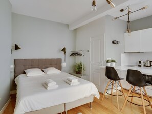 1 bedroom, iron/ironing board, internet - Charming studio in the heart of Paris for 2 people (Paris)