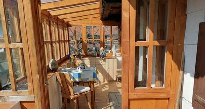 Ferienhaus Villa klein Venedig, 60qm, 2 Schlafzimmer, Balkon, Terrasse, WLAN