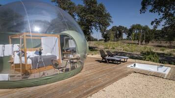 Cabin phong cách lãng mạn | Hiên