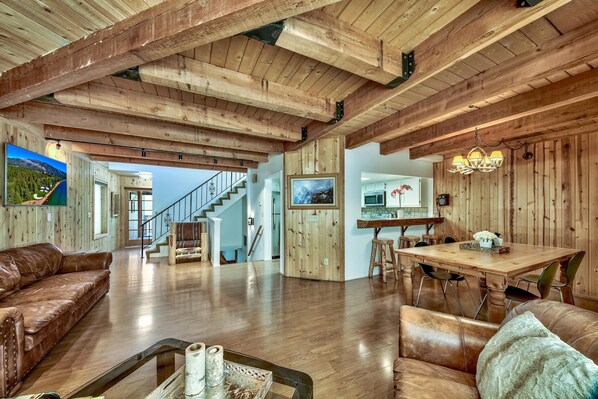 TV, fireplace, stereo, offices